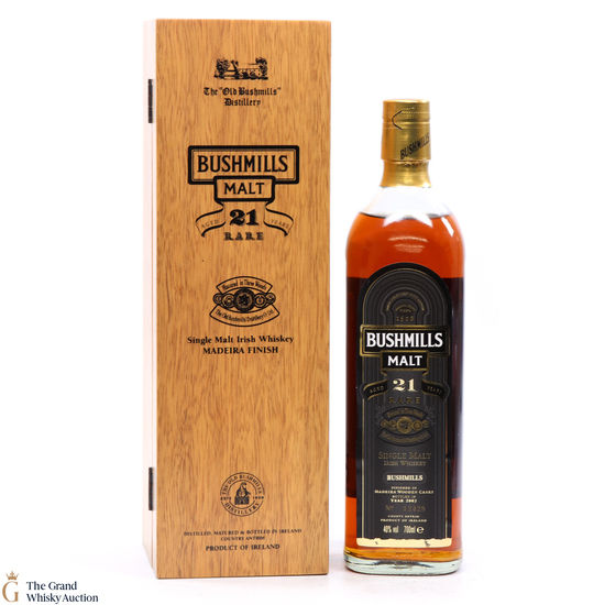 Bushmills - 21 Year Old Three Woods Maderia Finish 2003