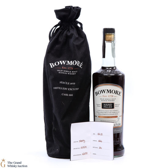 Bowmore - 1997 - 22 Year Old - Devil's Cask #666 - Hand Filled - Feis Ile 2019