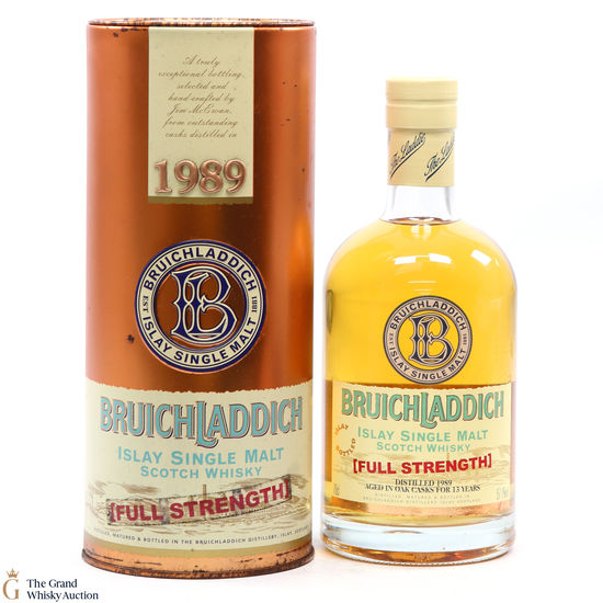 Bruichladdich - Full Strength 13 Year Old 1989