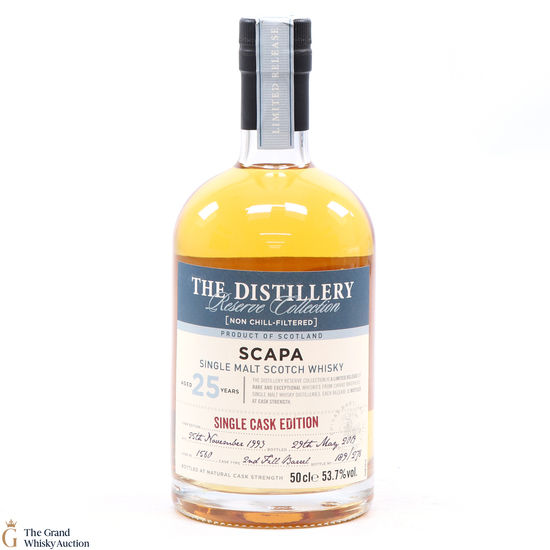 Scapa -25 Year Old 1993 - Single Cask #1560