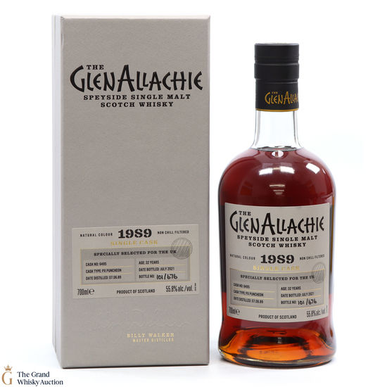 GlenAllachie - 32 Year Old 1989 Single Cask #6495