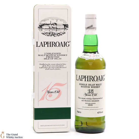 Laphroaig - 15 Year Old Pre Royal Warrant 75cl