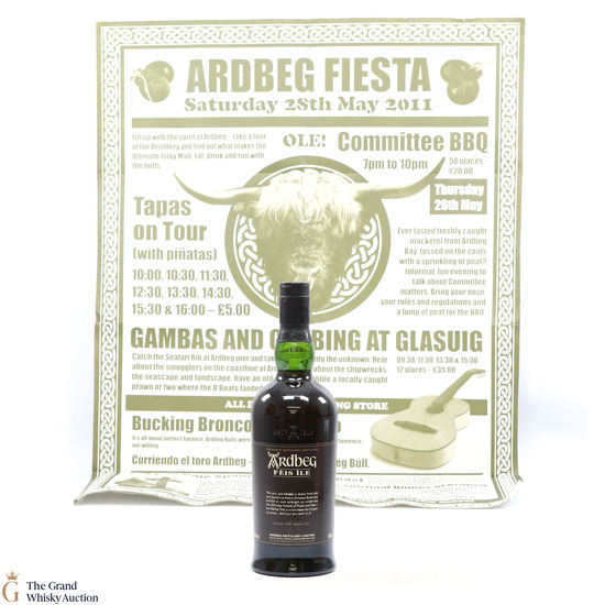 Ardbeg 1998 PX Casks / Feis Ile 2011 + Poster