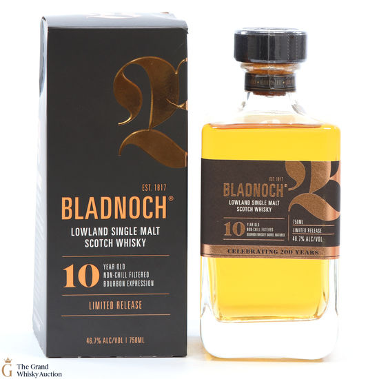 Bladnoch - 10 Year Old - Limited Release - Bourbon Expression 75cl