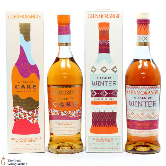 Glenmorangie - A Tale of Cake & Tale of Winter (2 x 70cl)