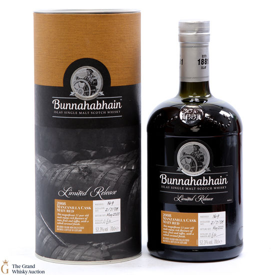 Bunnahabhain - 11 Year Old - 2008 Manzanilla Cask