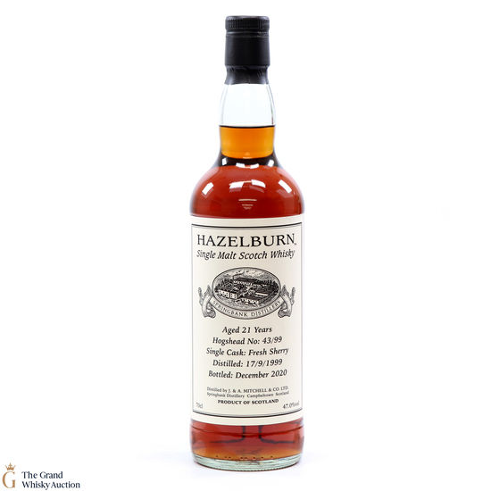 Hazelburn - 21 Year Old 1999 #43/99