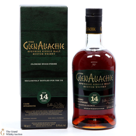 GlenAllachie - 14 Year Old - Oloroso Finish - UK Exclusive