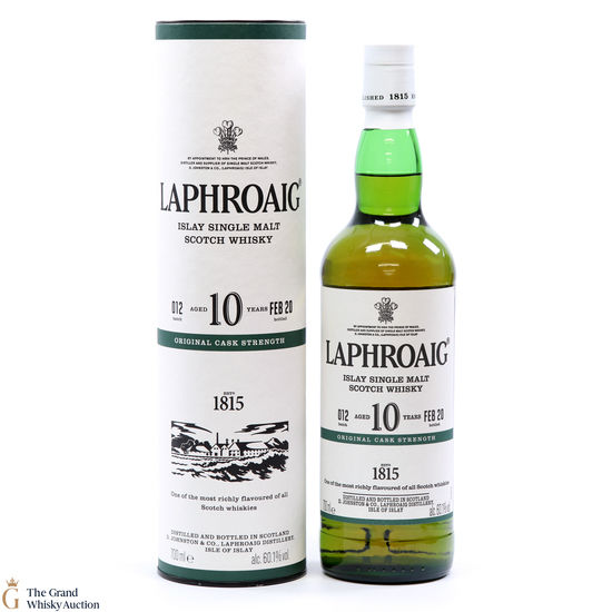 Laphroaig - 10 Year Old - Original Cask Strength Batch #012