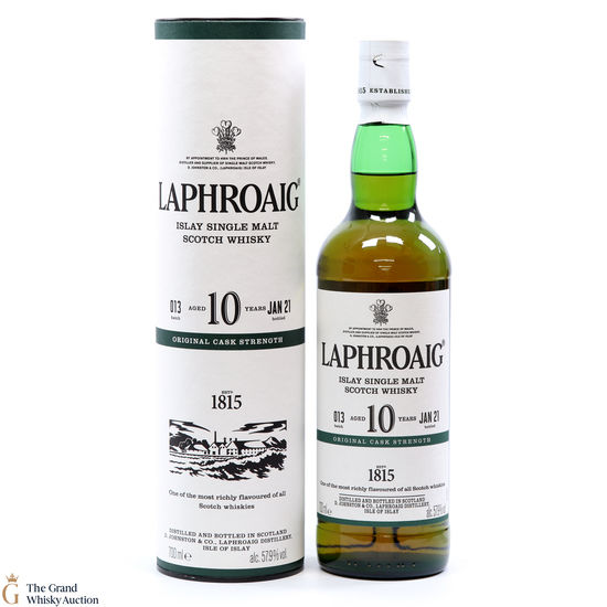 Laphroaig - 10 Year Old - Original Cask Strength Batch #013