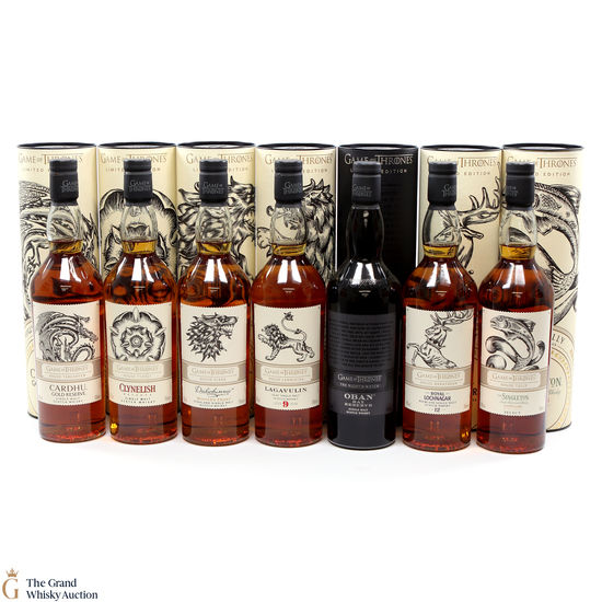 Game of Thrones - Limited Editions - 7 x 70cl