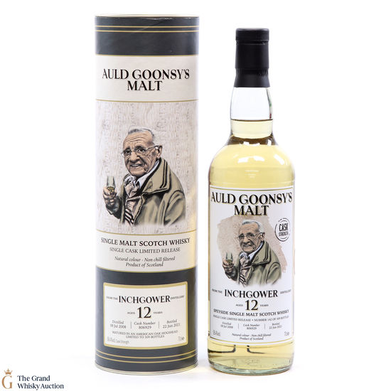 Inchgower - 12 Year Old 2008 #806929 - Auld Goonsy's