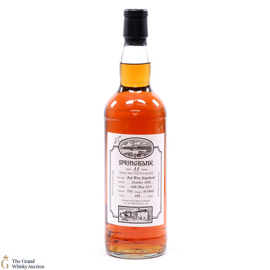 Springbank - 11 Year Old 1999 - Red Wine Hogshead