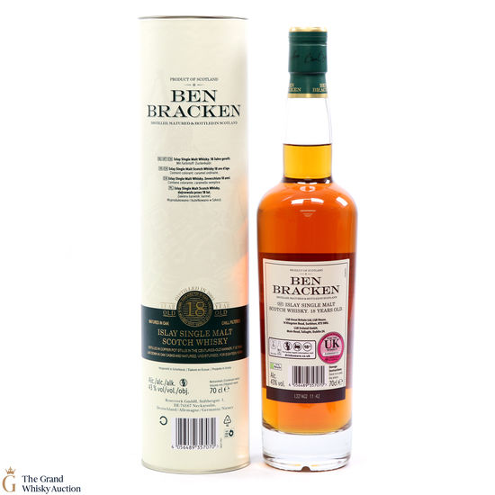 Ben Bracken - 18 Year Old (2003) - Islay Auction | The Grand Whisky Auction