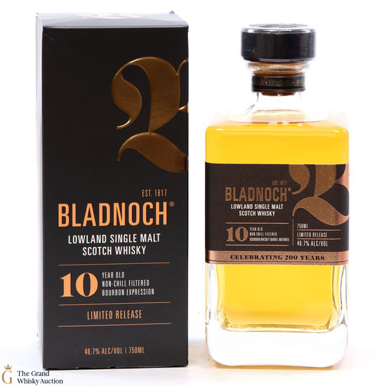 Bladnoch - 10 Year Old - Limited Release - Bourbon Expression 75cl