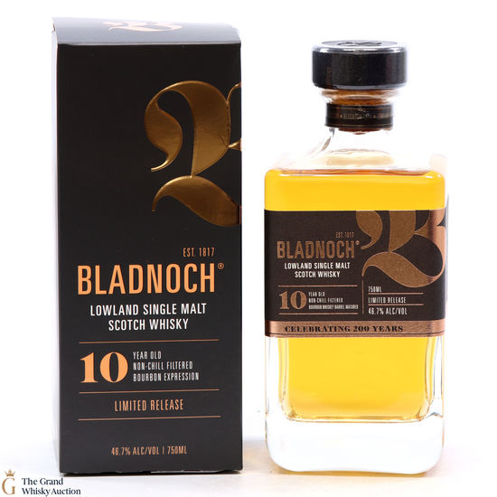 Bladnoch - 10 Year Old - Limited Release - Bourbon Expression 75cl
