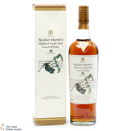 Macallan - 10 Year Old - Speaker Martin's