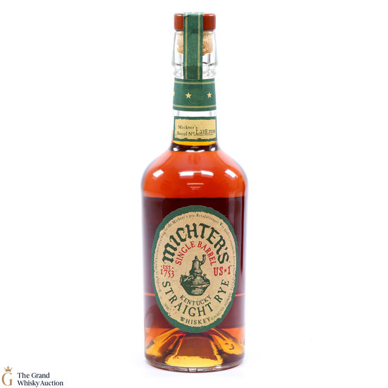Michter's - Single Barrel Rye Whiskey #L21E1518 2021