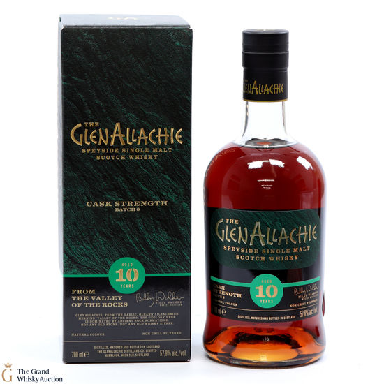 GlenAllachie - 10 Year Old - Cask Strength - Batch 6