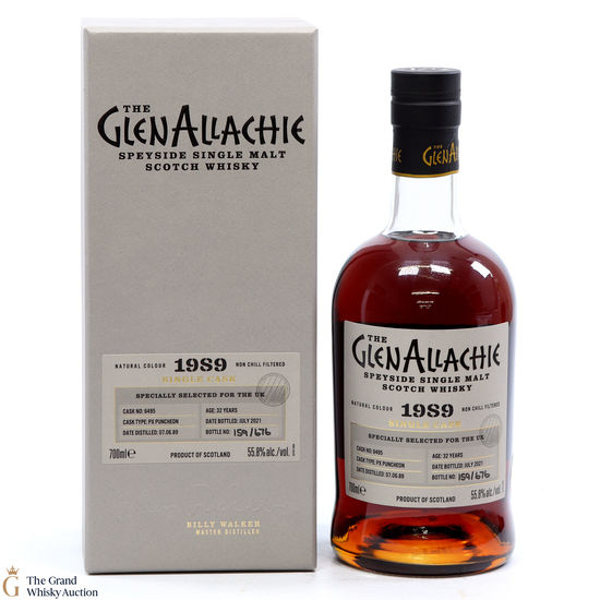 GlenAllachie - 32 Year Old 1989 Single Cask #6495
