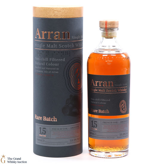 Arran -15 Year Old - French Oak - Argonne