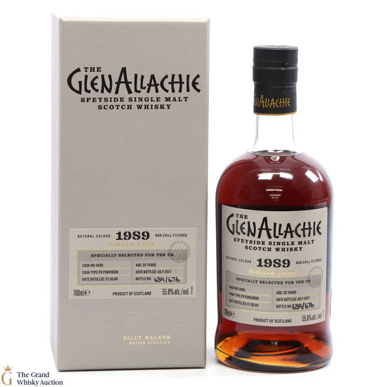 GlenAllachie - 32 Year Old 1989 Single Cask #6495
