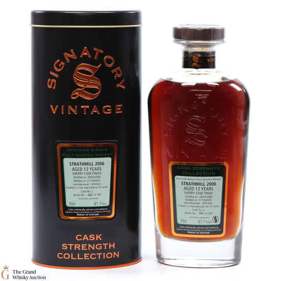 Strathmill - 13 Year Old 2006 #2 - Signatory