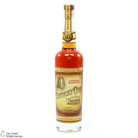 Kentucky Owl - Straight Bourbon Whiskey Batch #10