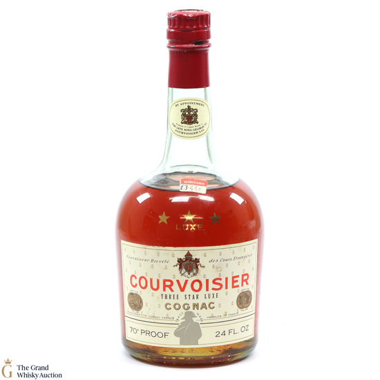 Courvoisier - 3 Star Luxe Cognac (1970s)