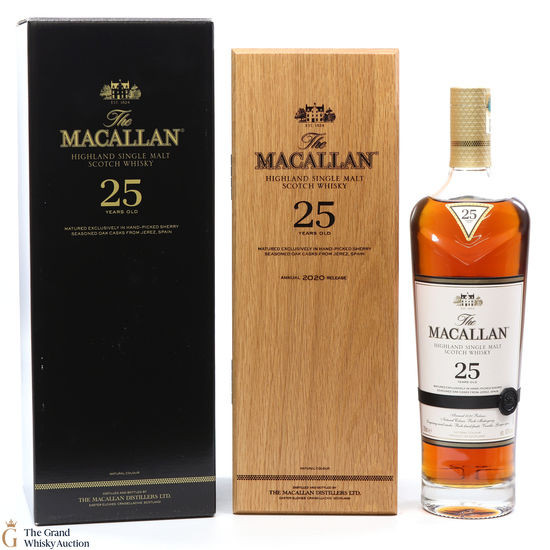 Macallan - 25 Year Old - Sherry Oak - 2020