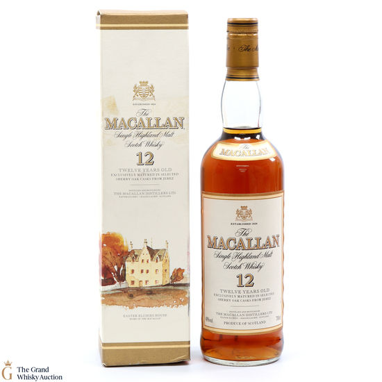 Macallan - 12 Year Old - Sherry Oak Early 2000's