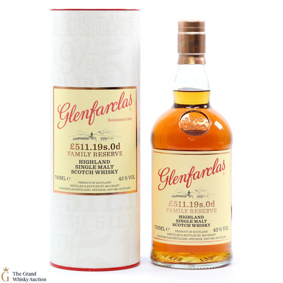Glenfarclas - £511.19s.0d - Family Reserve