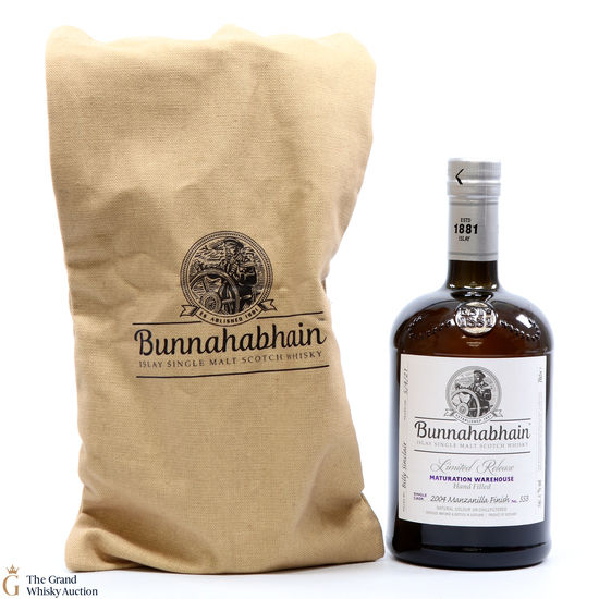 Bunnahabhain - 2004 Manzanilla Finish #553 - Hand Fill