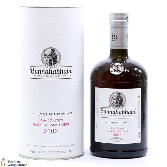 Bunnahabhain - 2002 - Maderia Finish - Fèis Ìle 2020