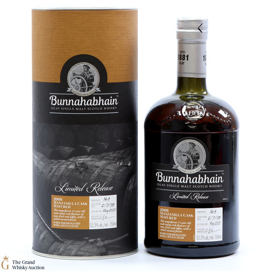 Bunnahabhain - 11 Year Old - 2008 Manzanilla Cask