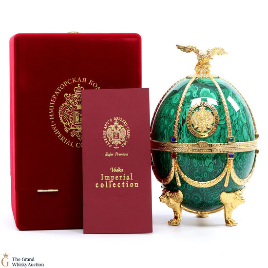 Imperial Vodka Collection - Faberge Egg Emerald