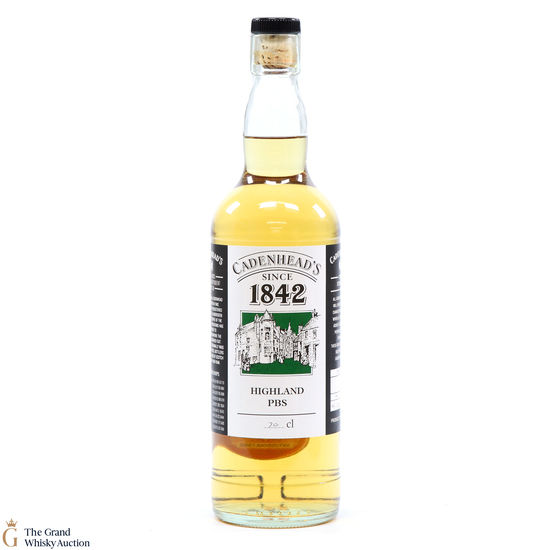 Cadenhead's - Highland PBS - Hand Filled