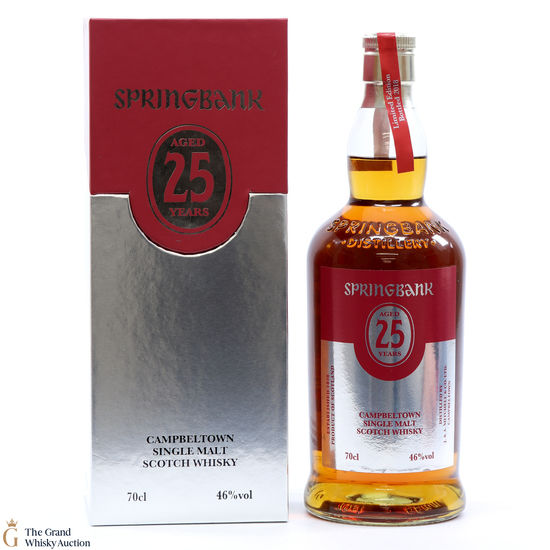 Springbank - 25 Year Old 2018 Limited Edition