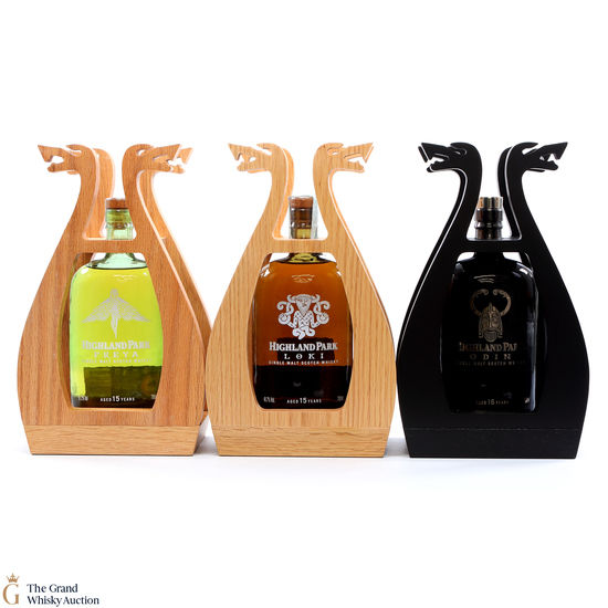 Highland Park - Loki, Odin + Freya (3x70cl)