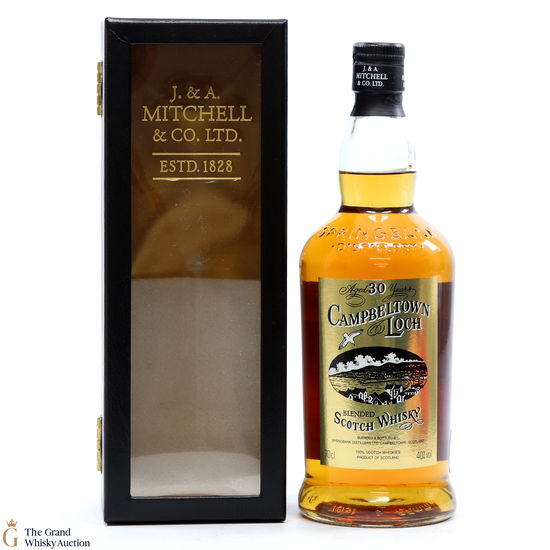 Campbeltown Loch - 30 Year Old Blended Whisky J&A Mitchel