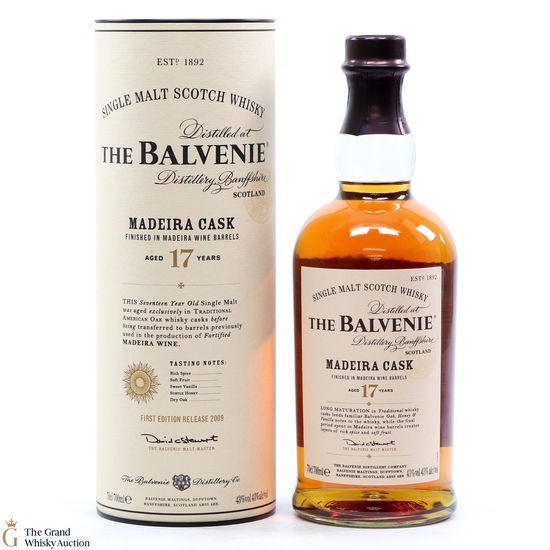Balvenie - 17 Year Old Madeira Wine Finish First Edition 2009