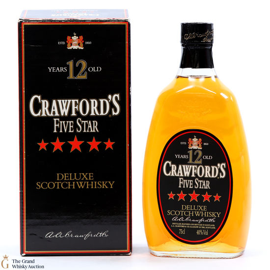 Crawford's - 12 Year Old - Five Star - 1980s