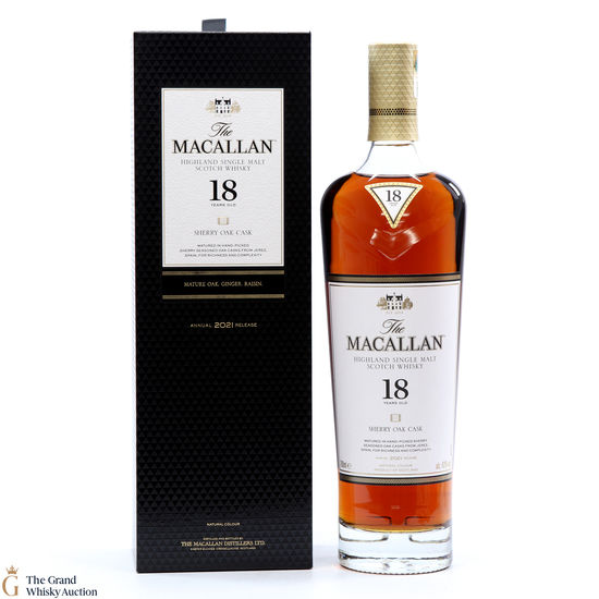 Macallan - 18 Year Old Sherry Oak (2021)