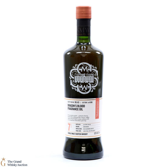 Glenrothes - 7 Year Old SMWS 30.113 - Dragon's Blood Fragrance Oil