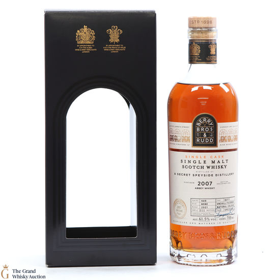Speyside - 2007 Berry Bros #949 Abbey Whisky