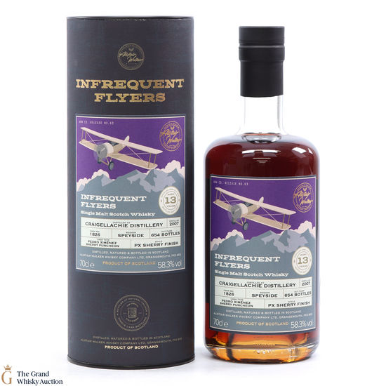Craigellachie - 13 Year Old 2007 Infrequent Flyers #1826