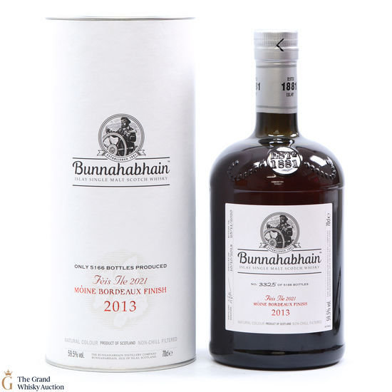 Bunnahabhain - Moine Bordeaux Finish 2013 - Feis Ile 2021