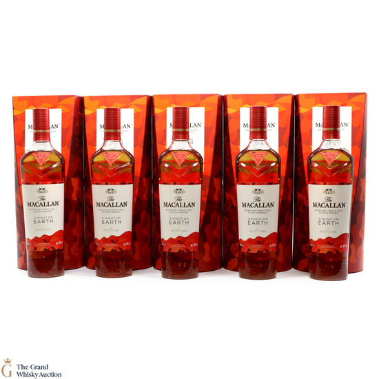 Macallan - A Night on Earth in Scotland (5 x 70cl)