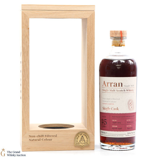 Arran - 25 Year Old Single Sherry Cask #1996/905 UK Exclusive 2021
