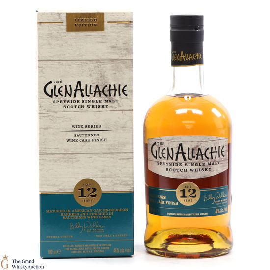 GlenAllachie - 12 Year Old  - Sauternes Wine Cask Finish